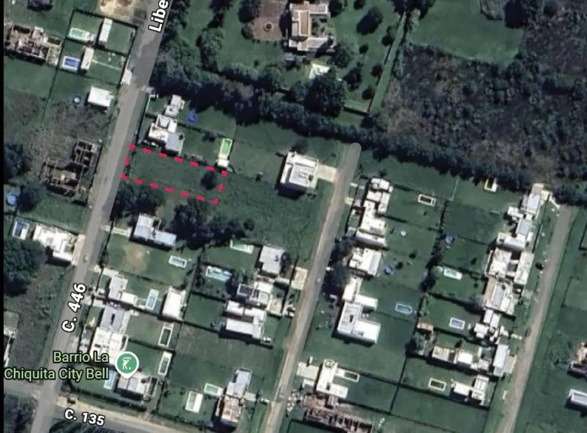 Oportunidad. Lote en venta, Apto Banco, en Barrio La Chiquita calle 135 y 446, City Bell 3