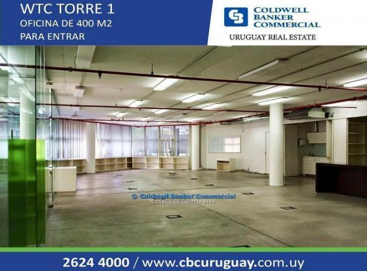 Oficina Alquiler World Trade Center -WTC- Pocitos Nuevo