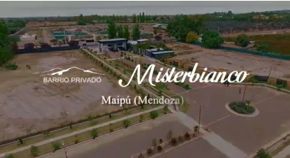 VENTA TERRENO EN B° PRIVADO MISTERBIANCO MAIPU 5