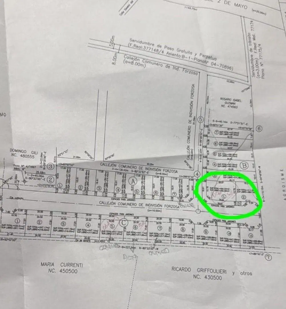 Terreno 500m2 en Venta en Corralitos, Mendoza 5