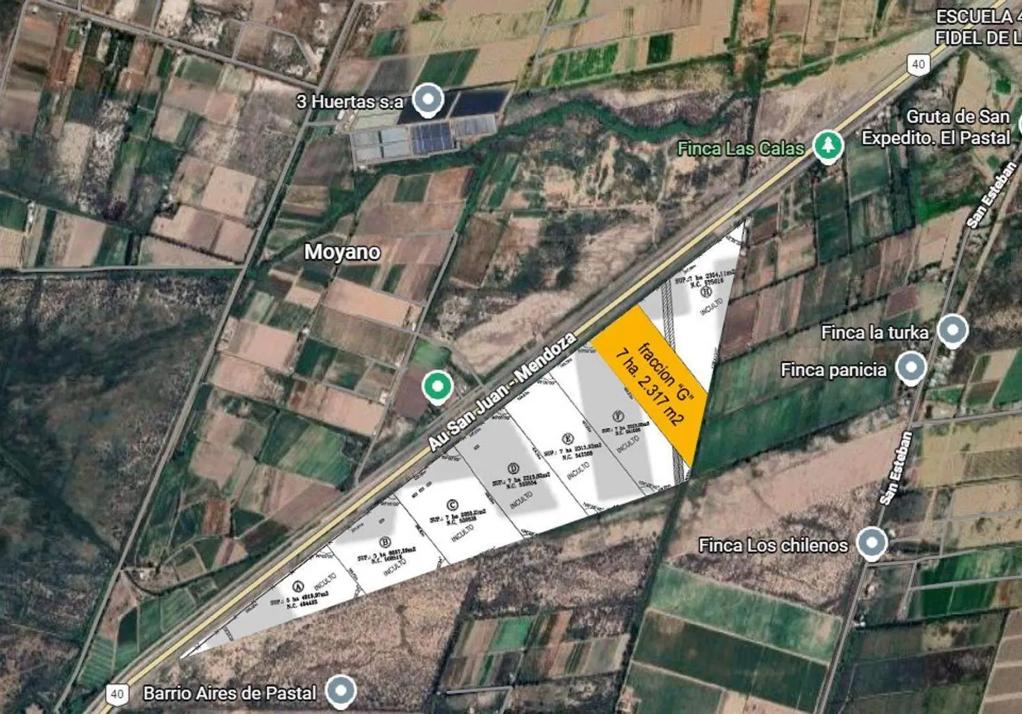 VENTA FINCA EN BLANO CON RIEGO EL PASTAL LAS HERAS 2