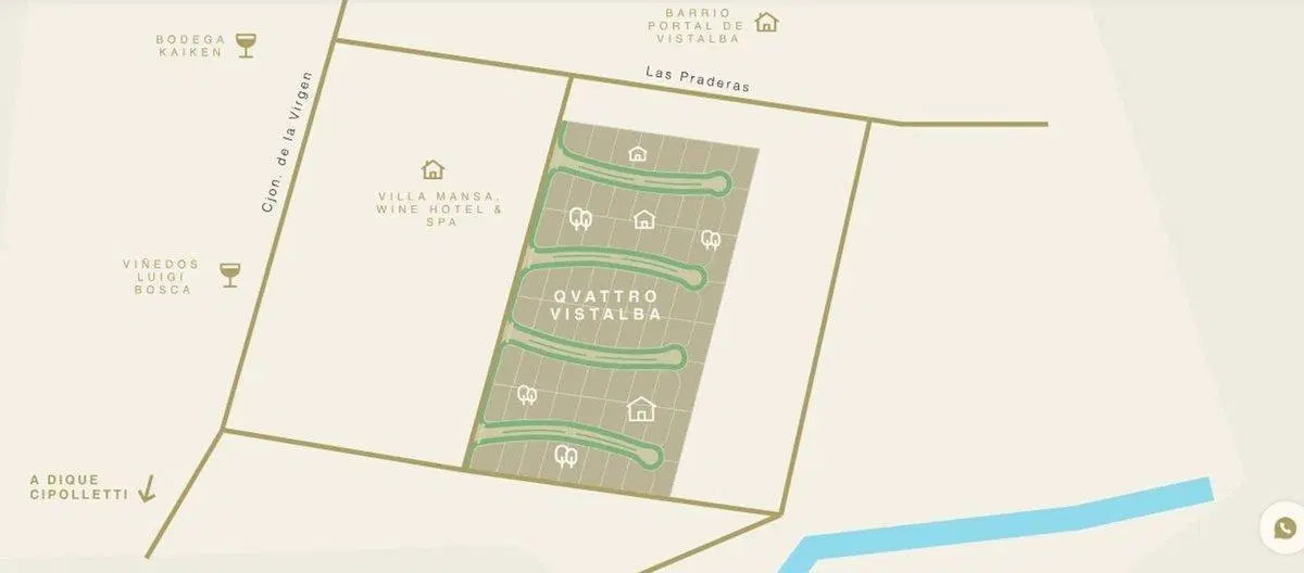 LOTE BARRIO PRIVADO QATRO VISTALBA, LUJÁN, MZA. 3