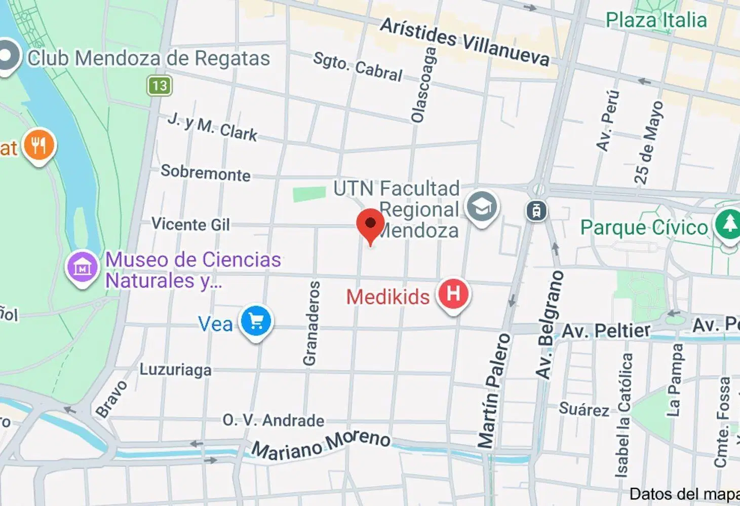 LOTE EN VENTA QUINTA SECCIÓN, CIUDAD DE MENDOZA 3