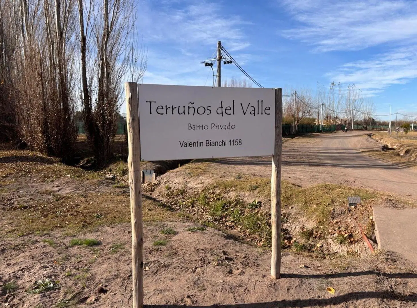 Venta lote B° terruños del Valle San Rafael 3