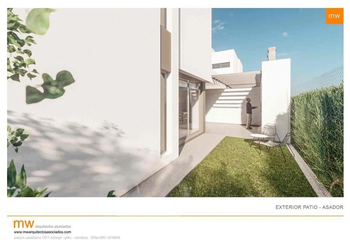 venta duplex barrio privado 2 habitaciones mendoza 8