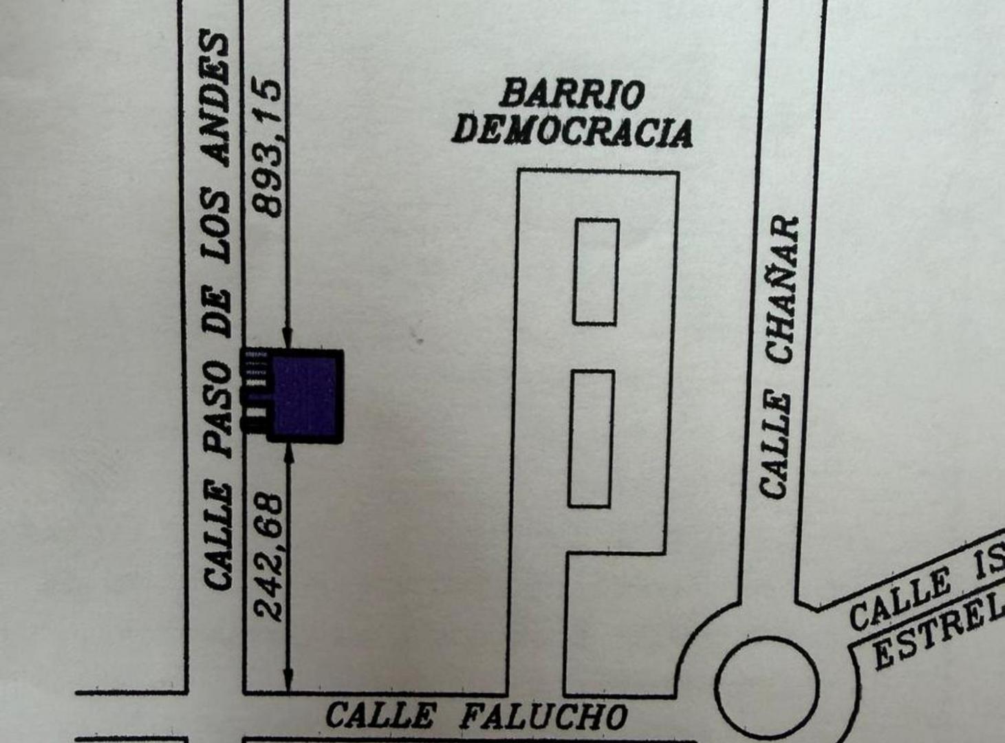 Foto de GRAN VENTA TERRENO PASO DE LOS ANDES RIVADAVIA, imagen 1