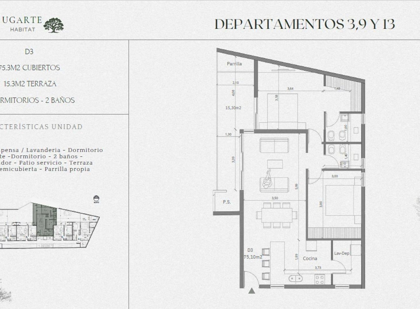 Foto de Venta departamento en pozo La Puntilla, Lujan, imagen 1