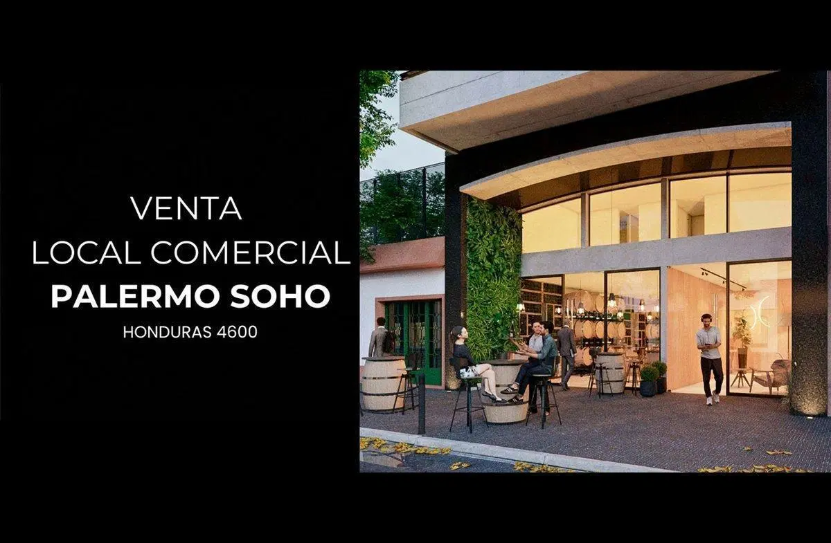 LOCAL COMERCIAL A ESTRENAR. DOS NIVELES. PALERMO 4