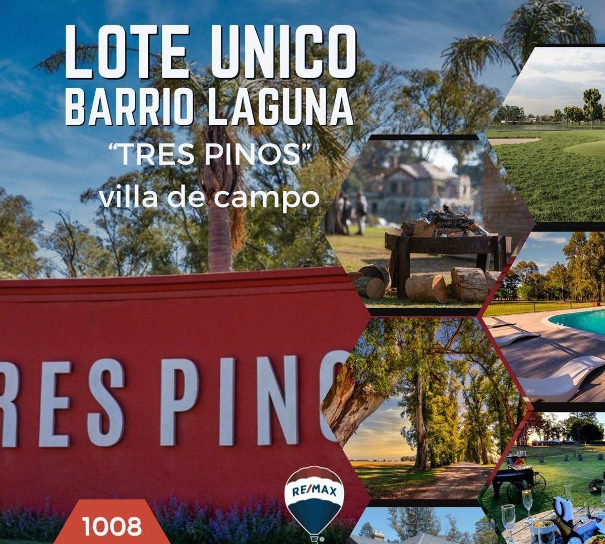 Lote 1008m oportunidad inversion Tres Pinos N258