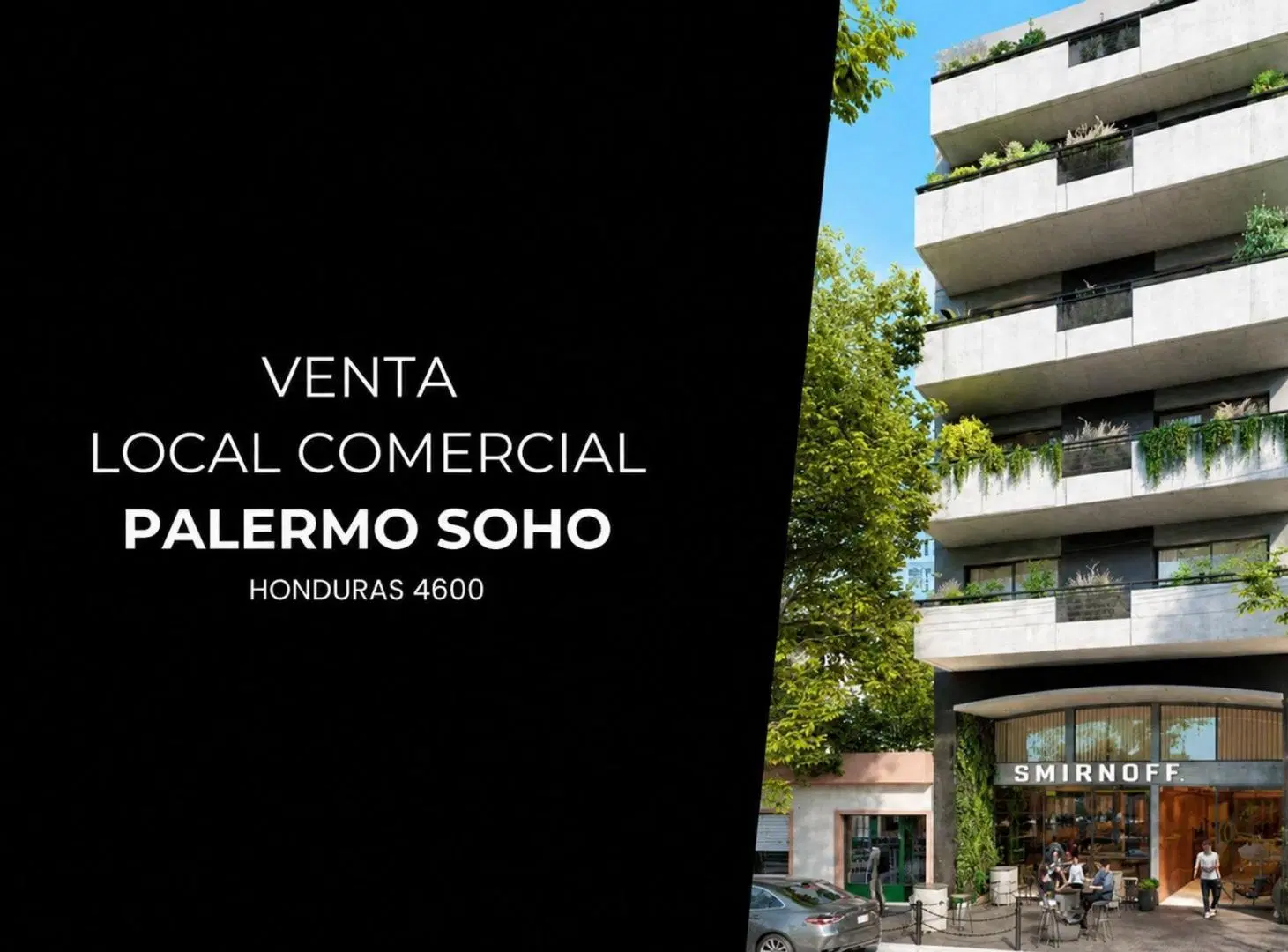 LOCAL COMERCIAL A ESTRENAR. DOS NIVELES. PALERMO 3