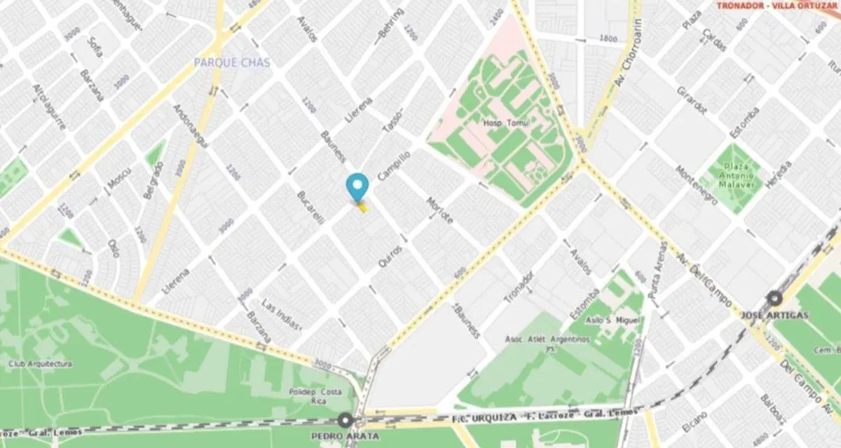 VENTA LOTE 199 M2. USAB 2. PARQUE CHAS 3