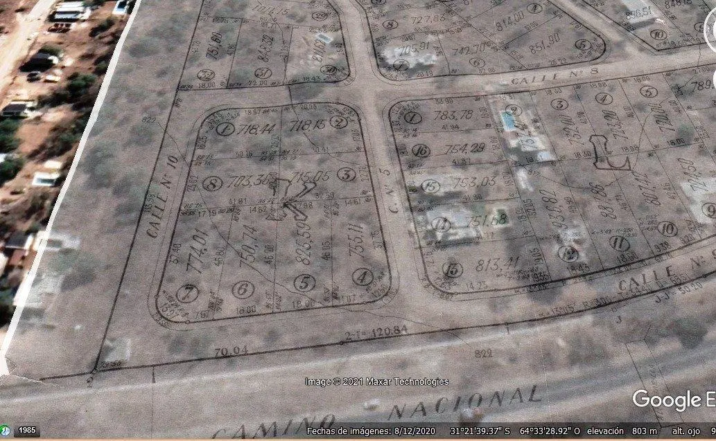 Hermoso Lote llano con vista . Escritura. Barrio Keoken, Tanti 2