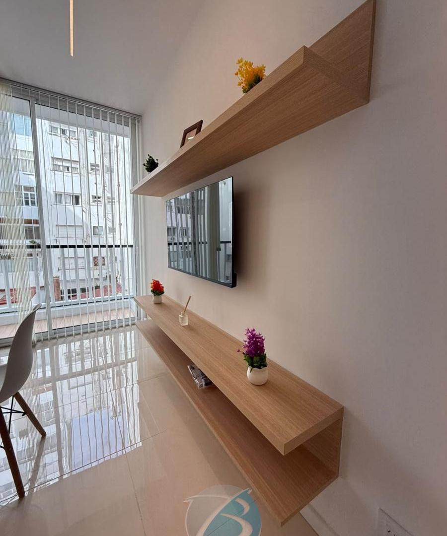 Foto de 1 ambiente al lateral con balcón saliente, imagen 4