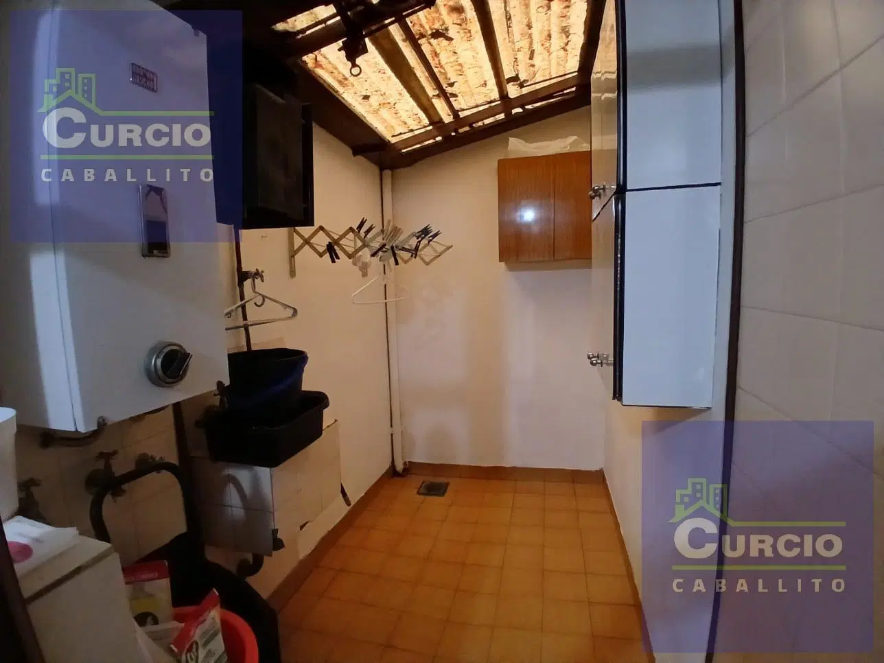 Departamento 2 ambientes con PATIO CABALLITO 3