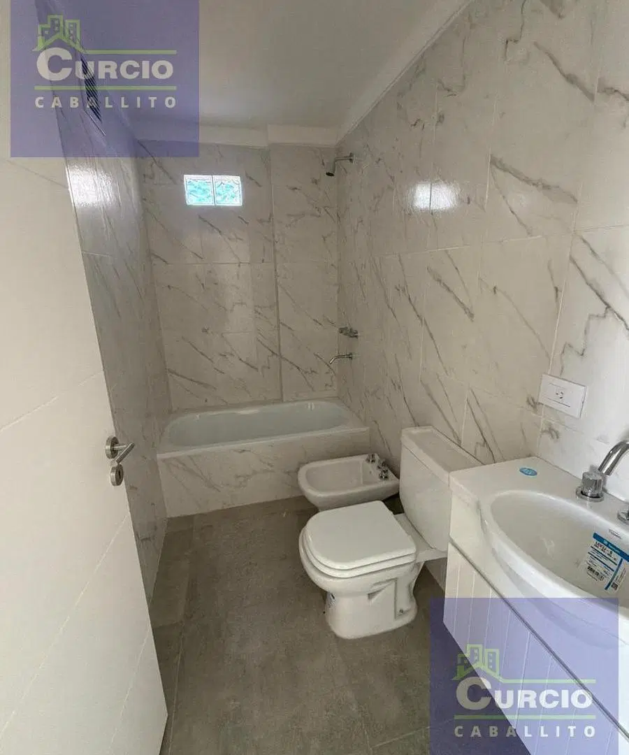 Departamento 2 ambientes a estrenar en Almagro 5
