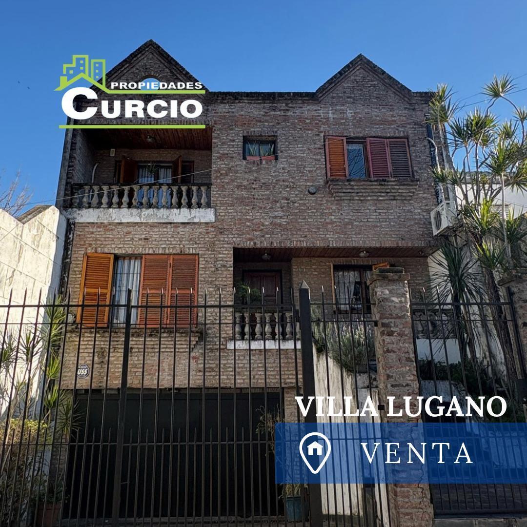 VENTA CASA 5 AMBIENTES CON GARAGE PARA 3 VEHÍCULOS Y PARQUE EN VILLA LUGANO