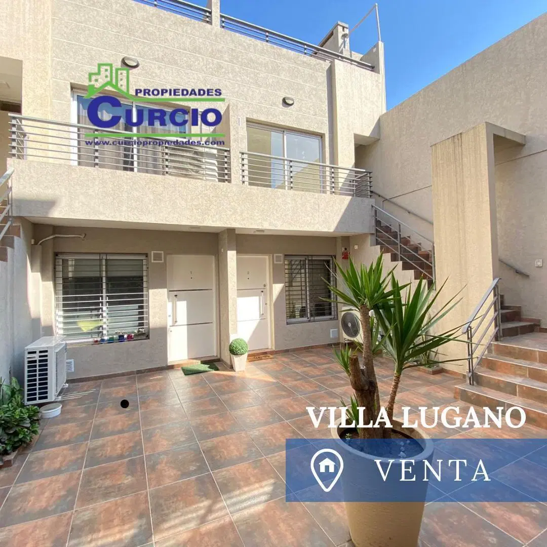 VENTA DÚPLEX 3 AMBIENTES APTO CRÉDITO CON BAÑO COMPLETO TOILETTE Y TERRAZA PROPIA EN VILLA LUGANO 2