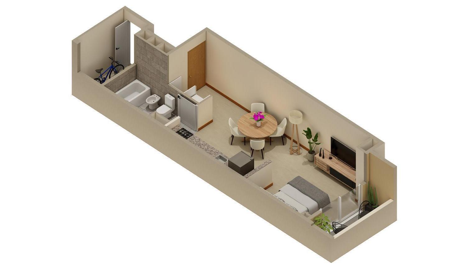 Foto de VENTA DE DEPARTAMENTO MONOAMBIENTE A ESTRENAR en Villa Lugano, CABA, imagen 5