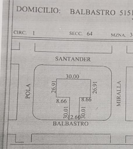 Foto de VENTA DE DEPÓSITO DE 2000m2 SOBRE PARCELA TIPO MARTILLO en Villa, imagen 2