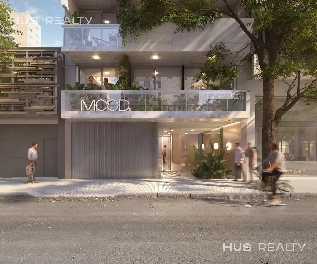 Venta 2 ambientes al contrafrente en Palermo Hollywood. Entrega fines 2026. Con terraza. 2