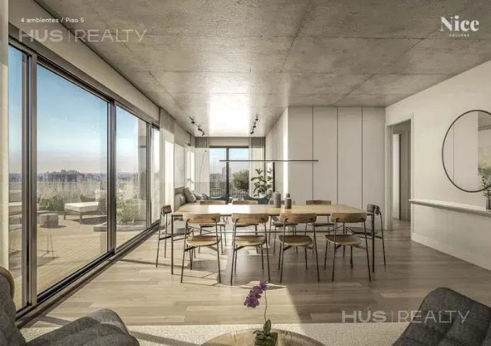 Venta departamento de 3 ambientes de pozo en Colegiales, edificio full amenities. 2