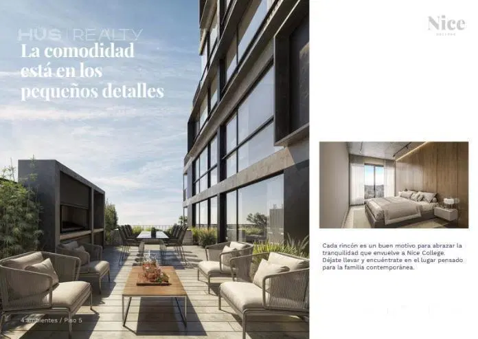 Venta departamento de 3 ambientes de pozo en Colegiales, edificio full amenities. 4