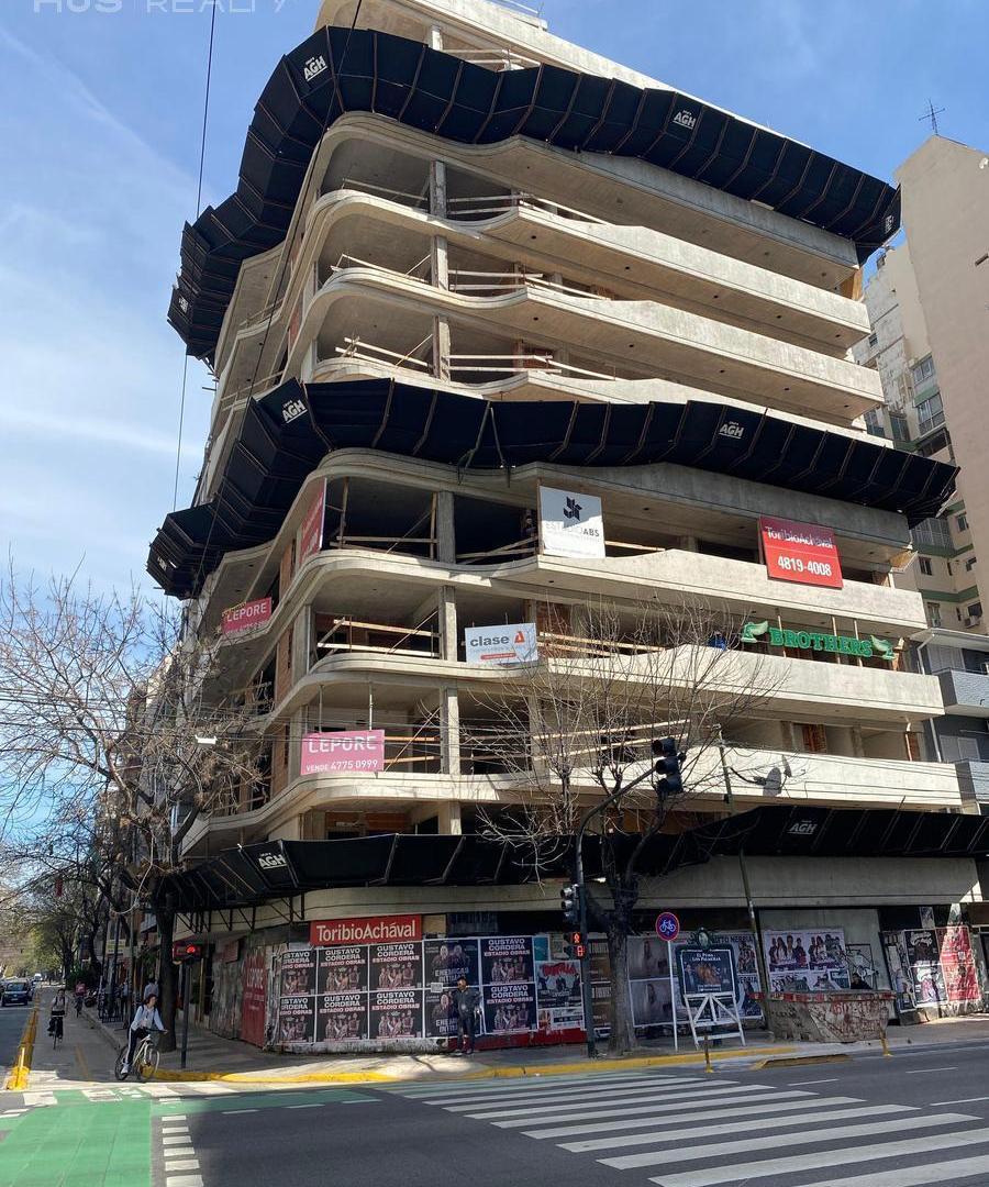 Venta monoambiente en edificio full amenities en Almagro limite con Palermo. Entrega 2026.