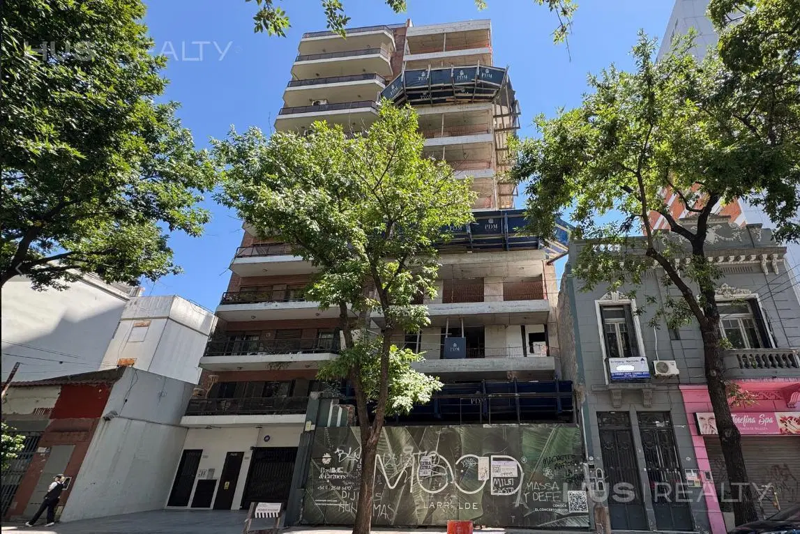 Venta departamento en ejecución en Nuñez. Monoambiente al frente. Entrega 2026. 4