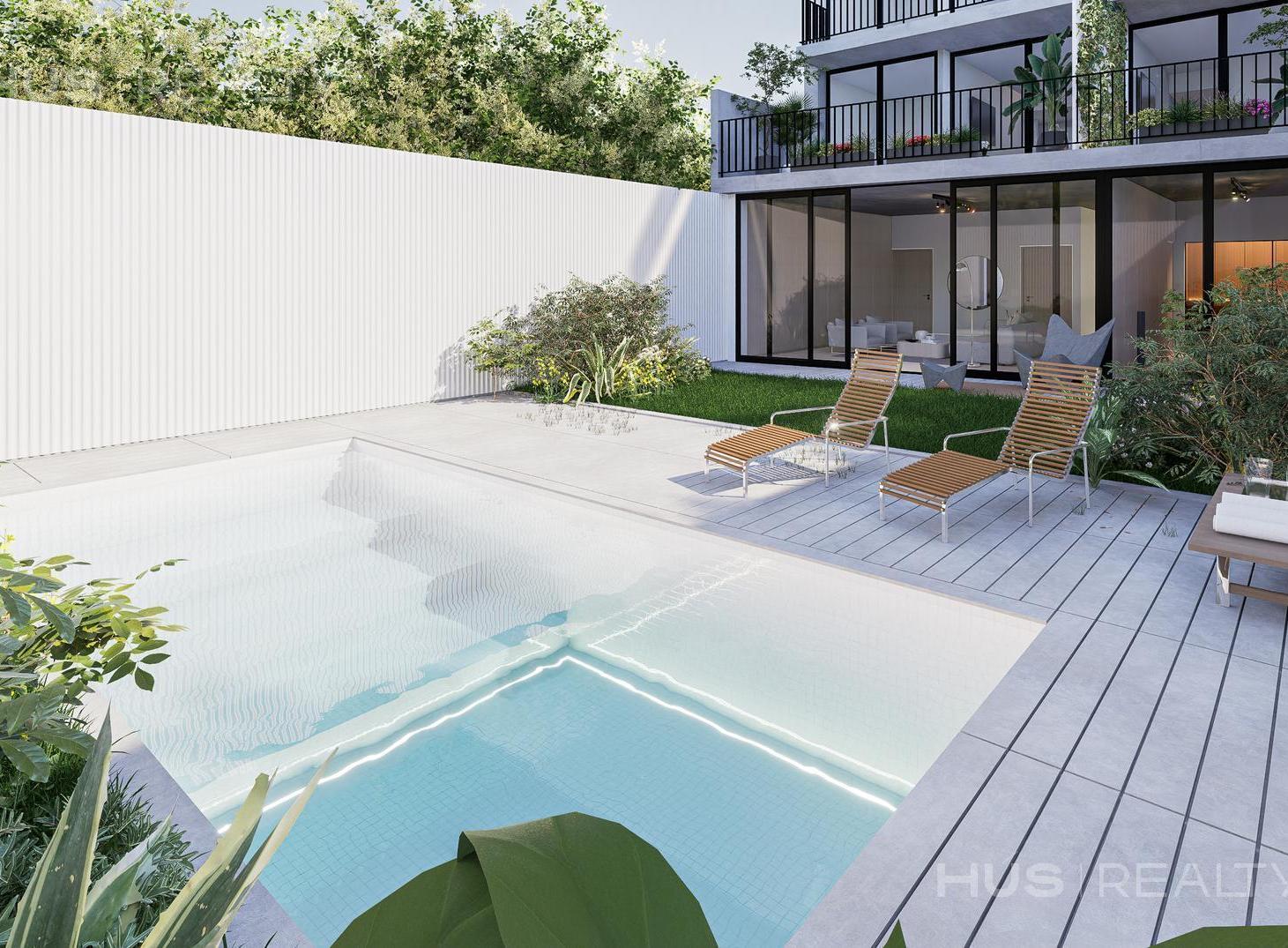 Venta departamento monoambiente en Palermo, edificio full amenities.