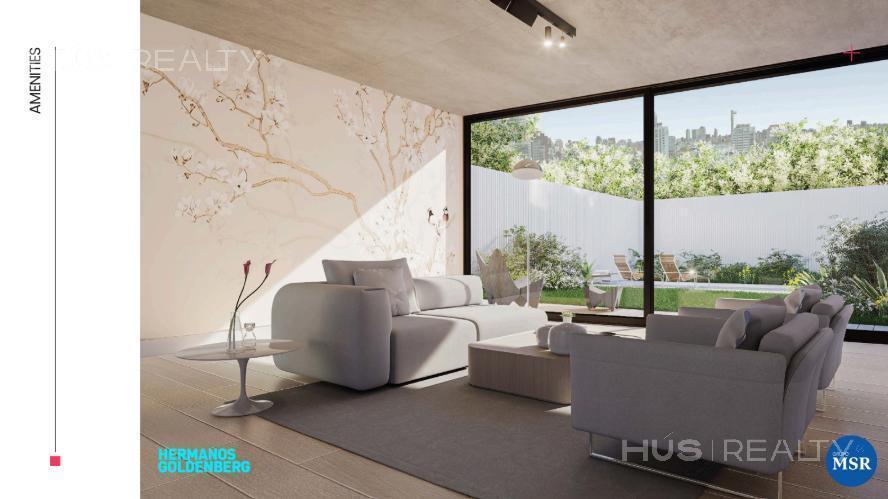 Venta departamento monoambiente en Palermo, edificio full amenities.