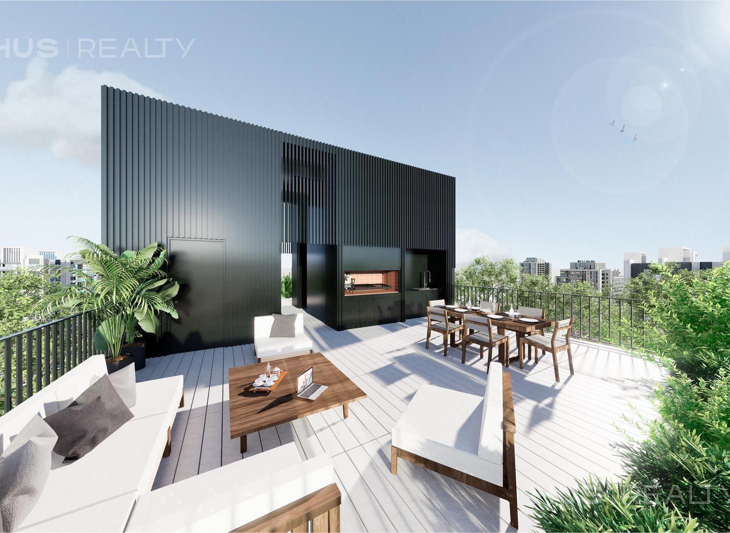 Venta departamento monoambiente en Palermo, edificio full amenities.