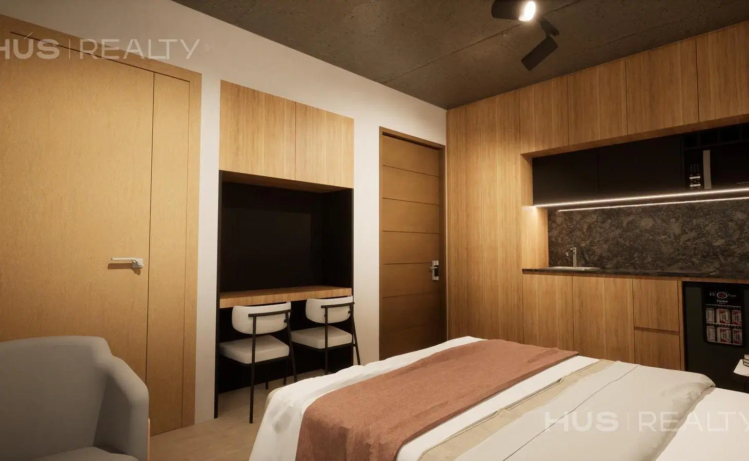 Venta departamento tipo studio en Palermo Hollywood. Entrega 2028. Edificio con amenities. 2