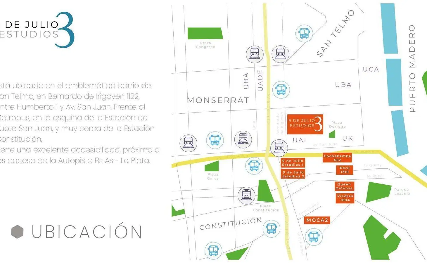 MONOAMBIENTE A ESTRENAR EN SAN TELMO VENTA 3