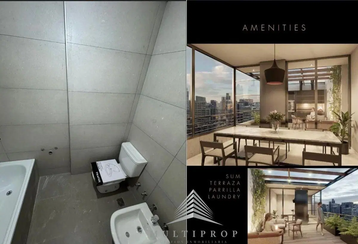 EN VENTA MONOAMBIENTE AL FRENTE A ESTRENAR 4