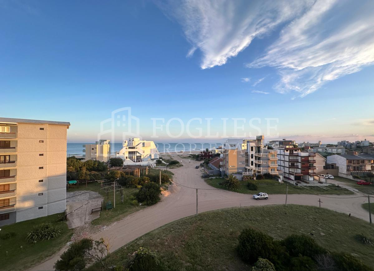 Departamento 2 Ambientes con Cochera y Vista Al Mar Al Frente 1