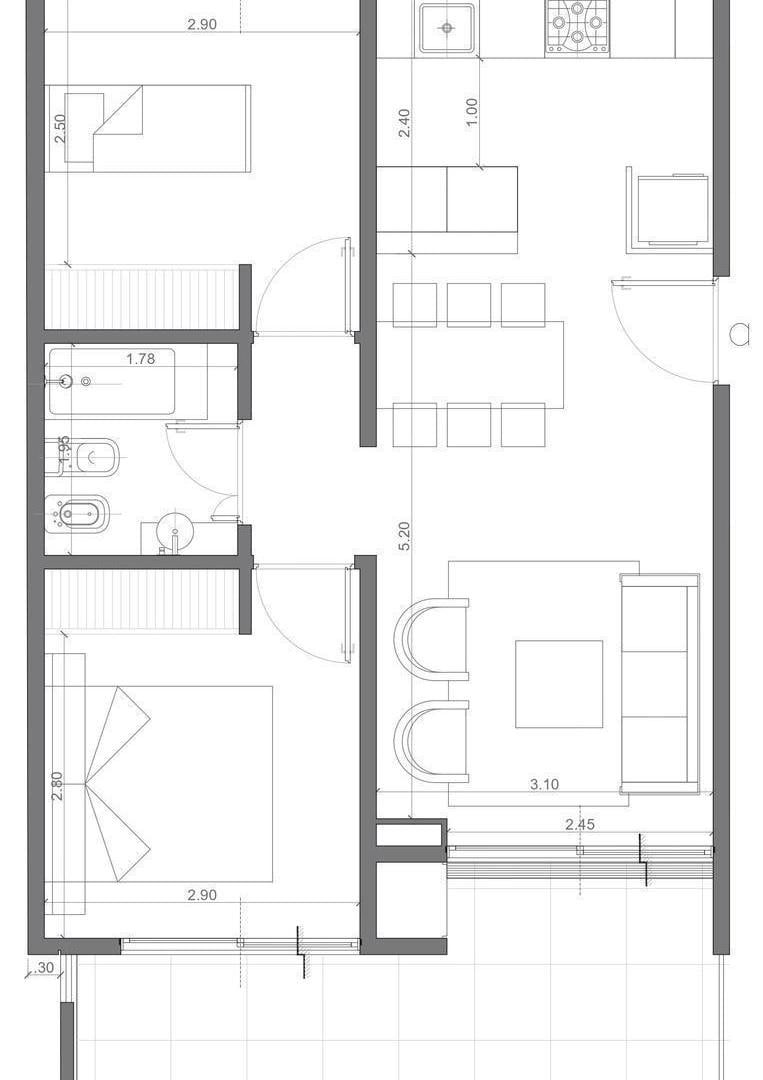 Departamento en Venta 3 Ambientes con SUM y Piscina – La Paternal