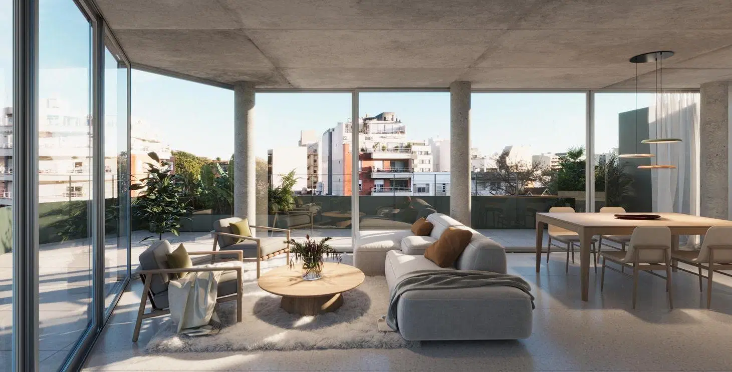 Venta Departamento 2 Ambientes con Terraza verde Solarium y Piscina en Villa Devoto 3