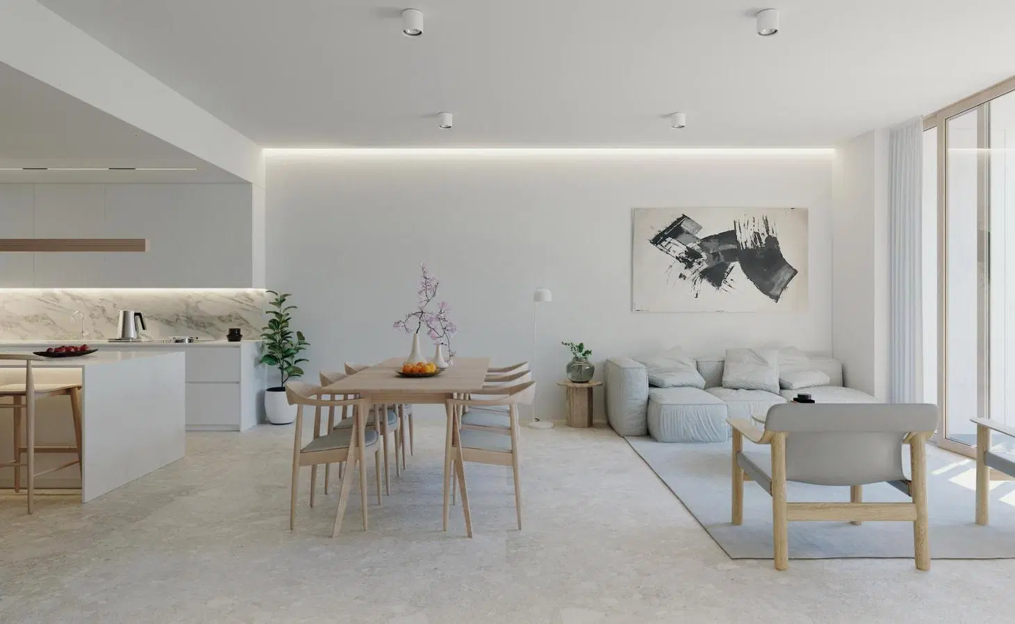 Venta Departamento 4 Ambientes con balcón y parrilla privada en Devoto 4