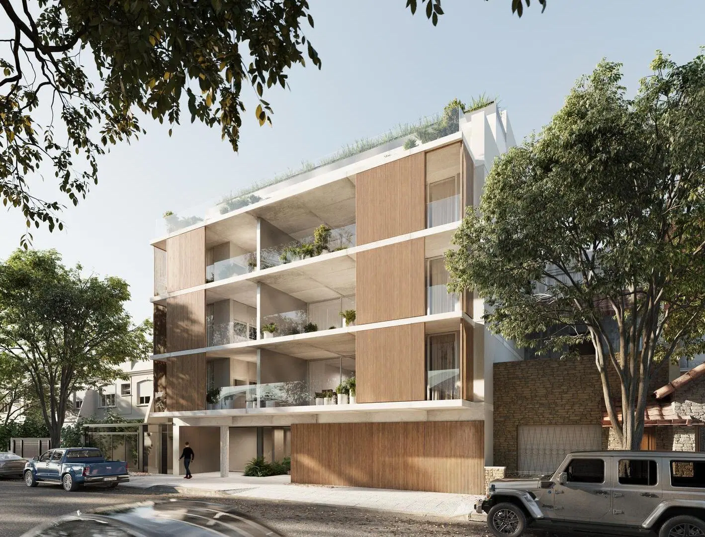 Venta Departamento 4 Ambientes al frente con SUM y Piscina – Devoto 3