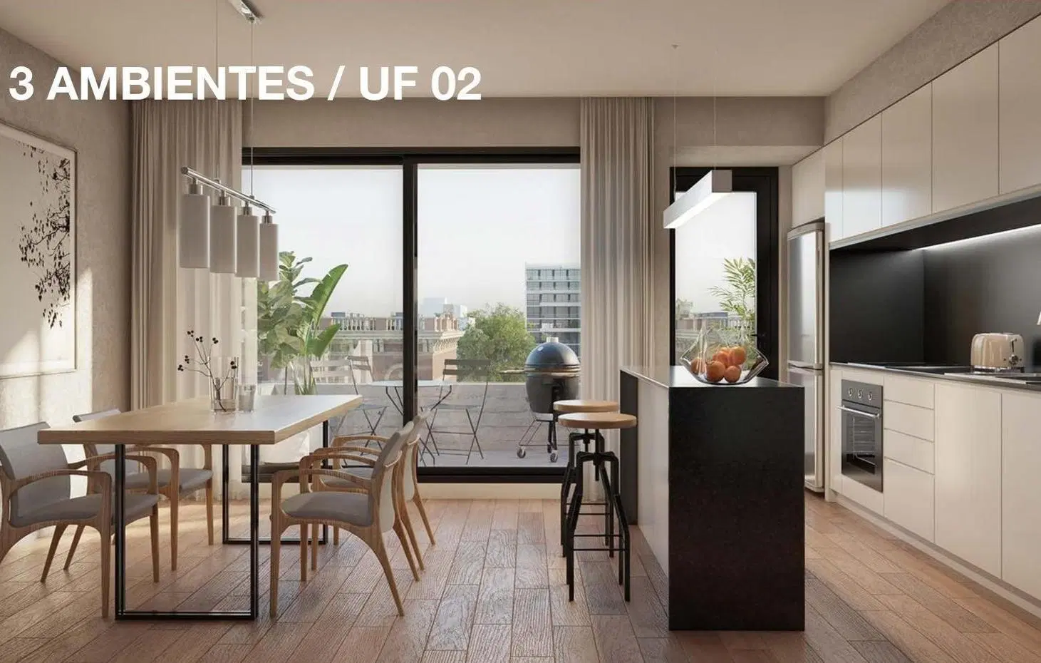 Venta Departamento 3 Ambientes con SUM y Piscina – Villa Devoto 3