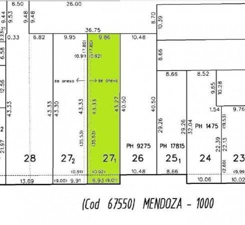 Foto de MENDOZA 1066 - TERRENO 430 M2 -, imagen 2