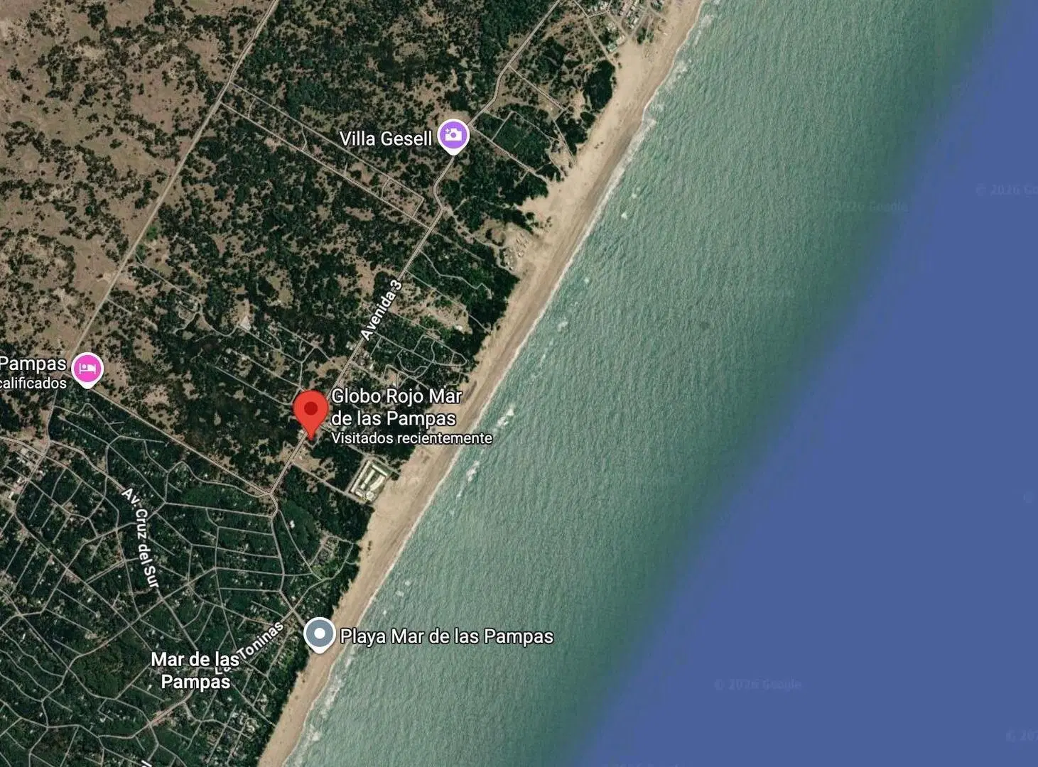 VENTA LOTE  MAR DE LAS PAMPAS FINANCIACIÓN 12800 M2 135x95 2