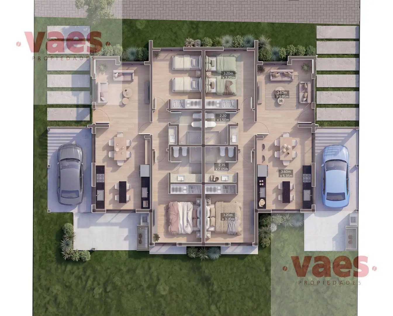 Dúplex de 2 dormitorios en venta en Argüello - Una planta 4