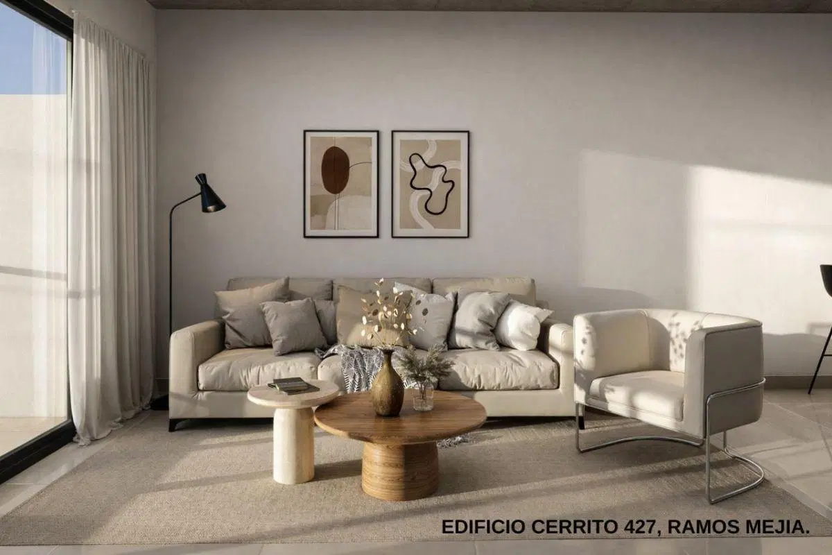 Departamento 2 Ambientes en Pozo Semipiso con Balcón Ramos Mejía 3