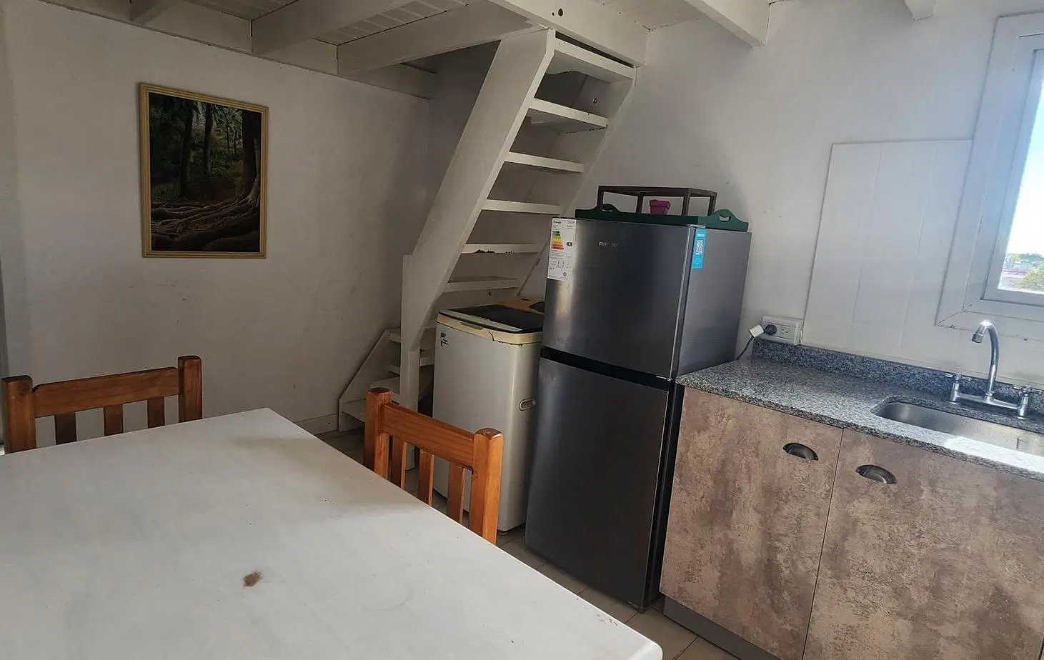 Departamento 2 amb con escritorio/ Villa Primera 8