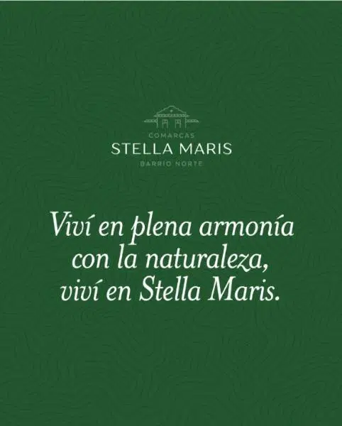 Terrenos a la venta Barrio Privado Comarca Stella Maris/ Ruta 2 2