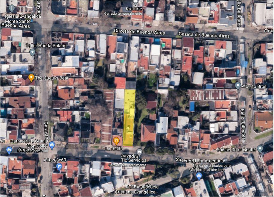 Galpón Losa 370 m² Cub C/ Oficinas, Baños y Vestuarios - Alquilado con Renta - Ciudadela 5