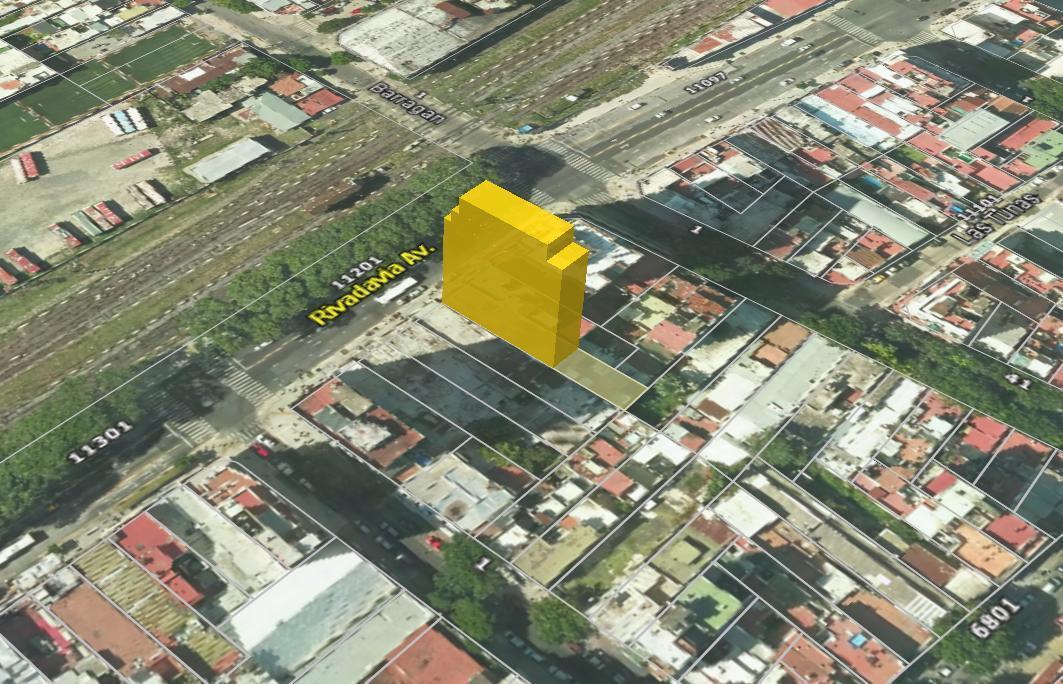 Edificio Comercial - Departamentos y Oficinas - 1146 m² Liniers 2