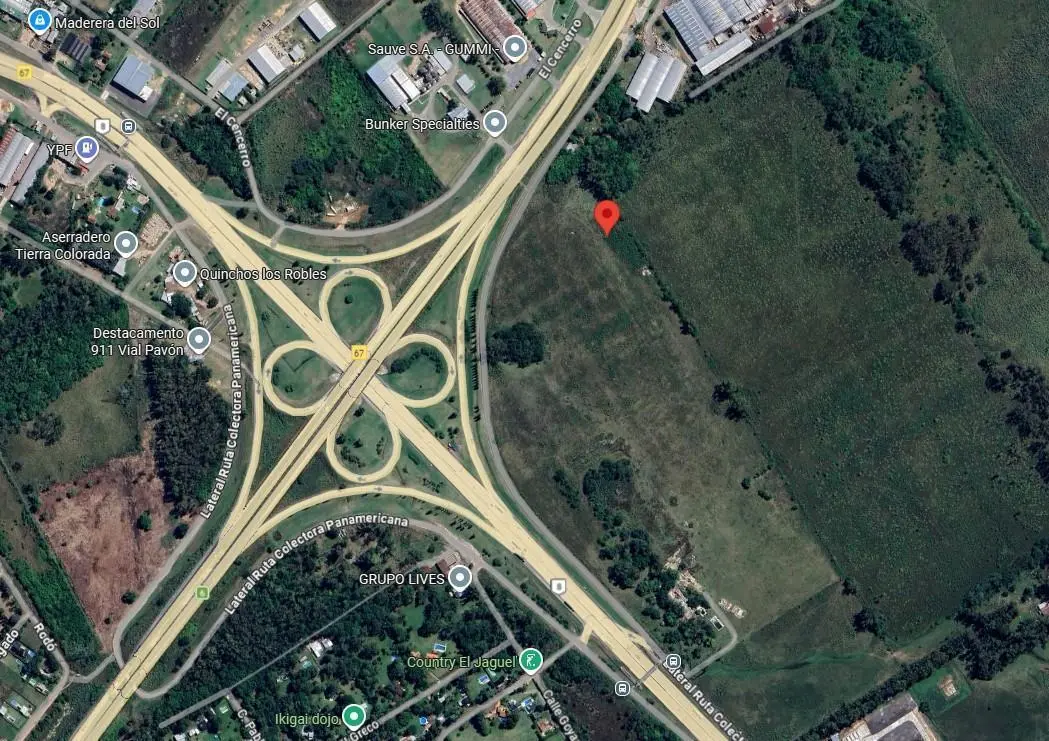 Fracción Industrial 16038 m² con frente a RP 6 y a metros RN 8 - Pilar 3
