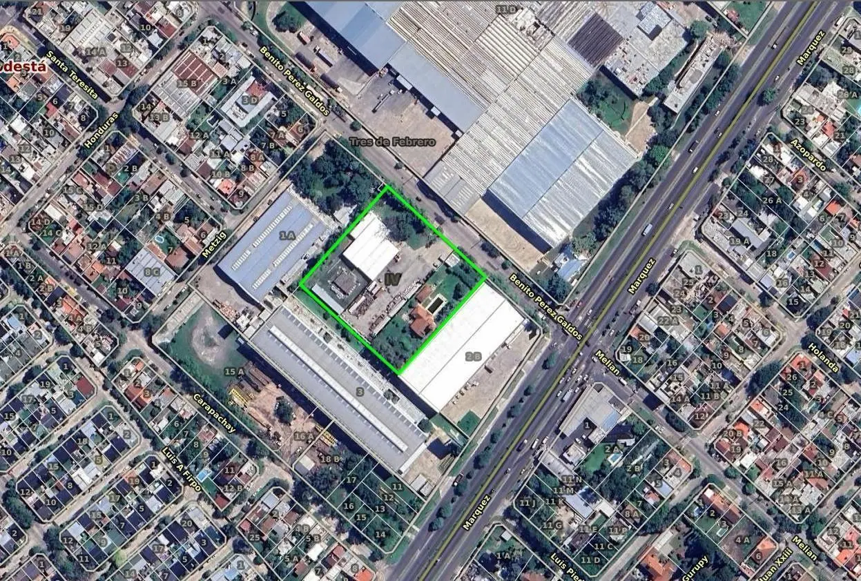Fracción Industrial 8.843 m² c/ Galpón 1260 m² y Vivienda 7 amb 312 m² - Loma Hermosa 3